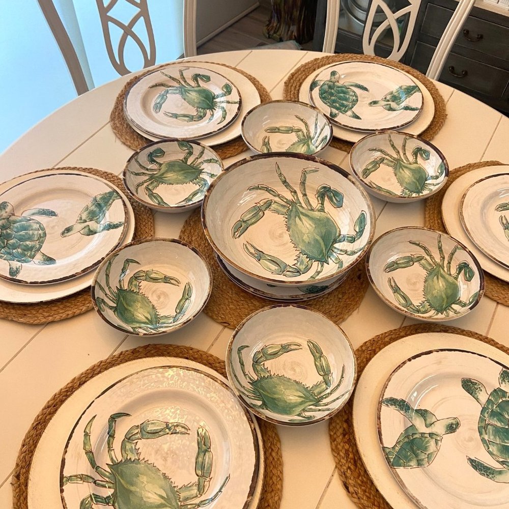 Tommy Bahama Melamine Dish Set
